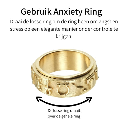 Anxiety ring (Egypte) Goud Gebruik