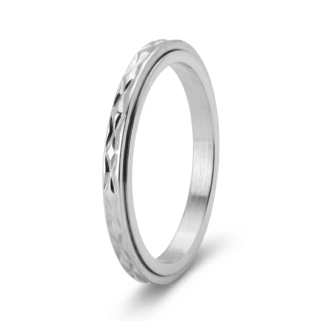 Anxiety Ring (Flux) Zilver