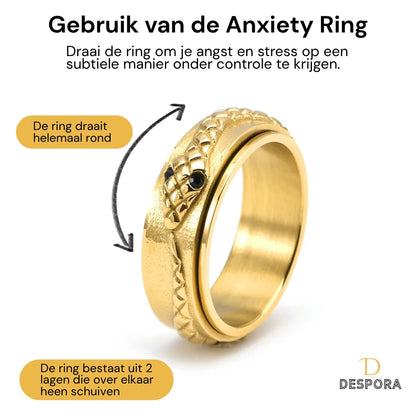 Anxiety Ring (Slang) Goud gebruik