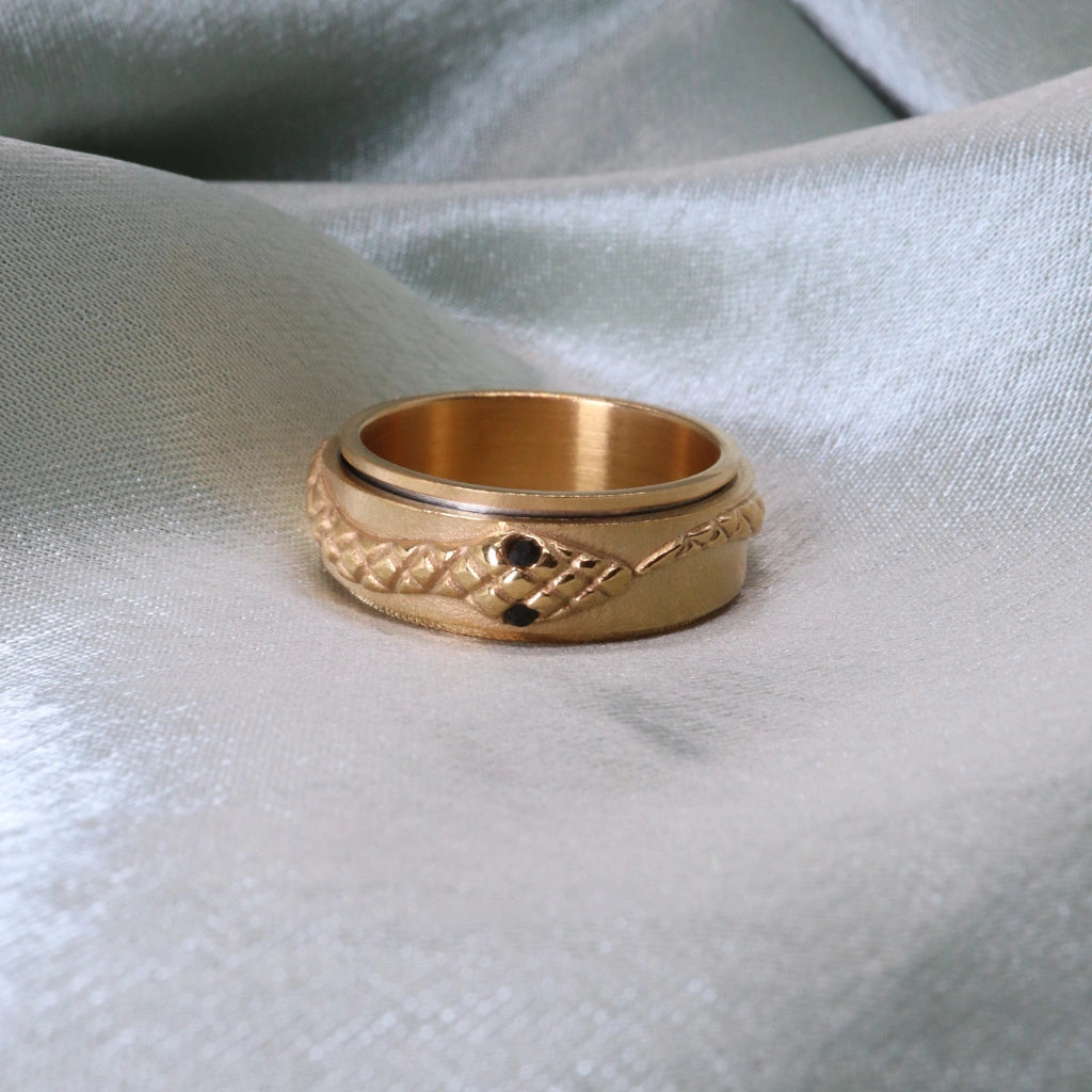 Anxiety Ring (Slang) Goud sfeerbeeld