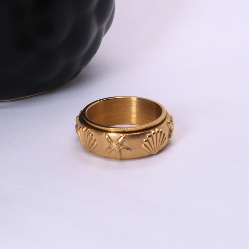 Anxiety Ring (Strand) Goud sfeerbeeld