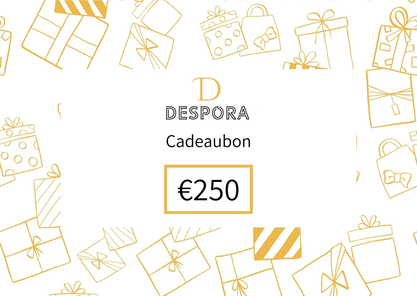 Carte-cadeau numérique Despora