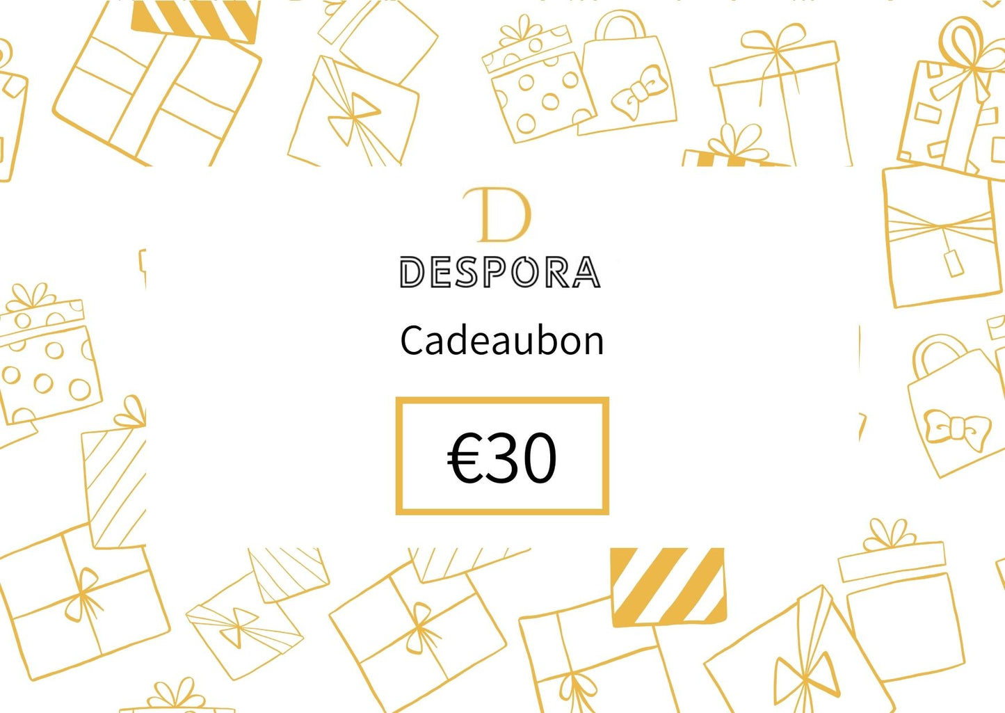 Carte-cadeau numérique Despora