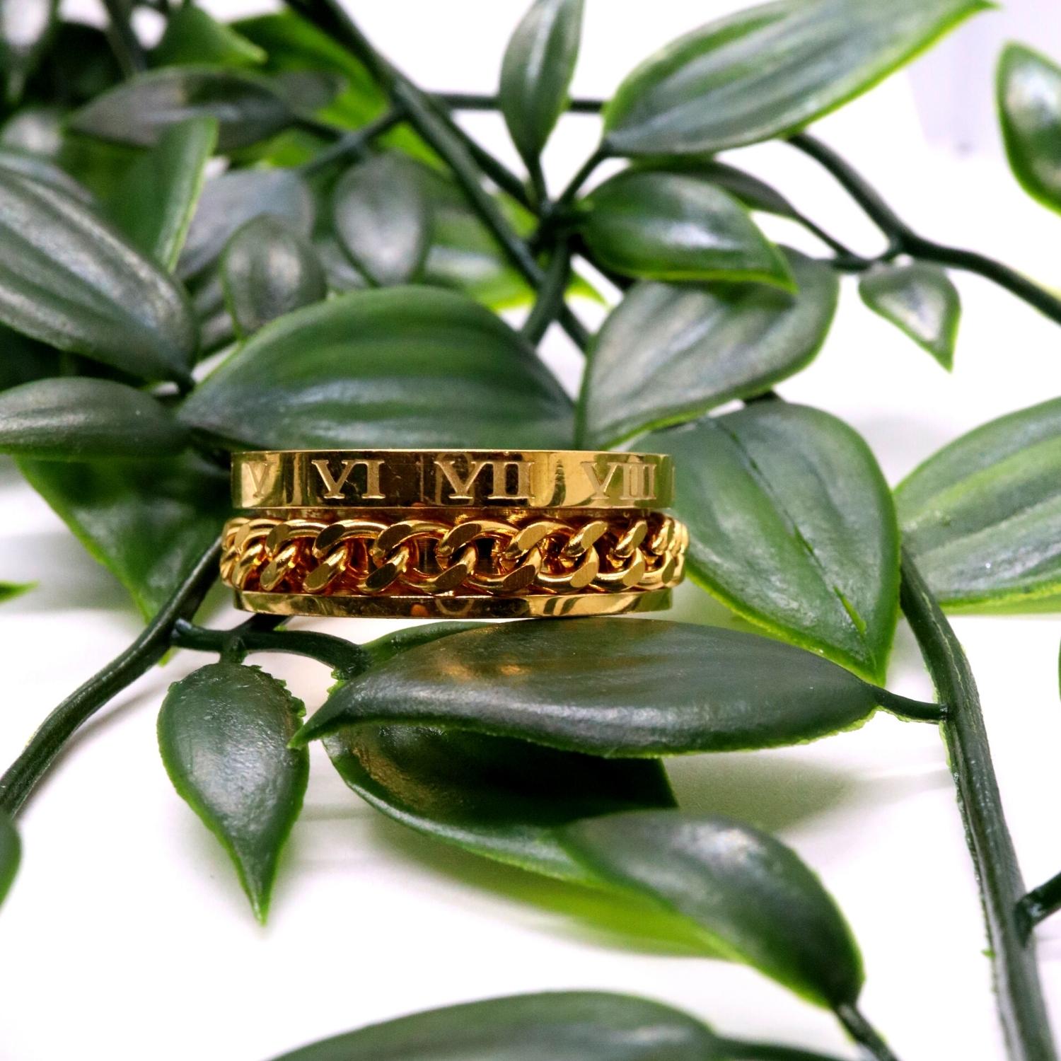 Anxiety Ring (Rome) Goud sfeerbeeld 2