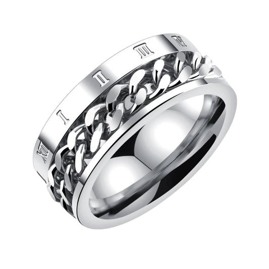 Anxiety Ring (Rome) Zilver