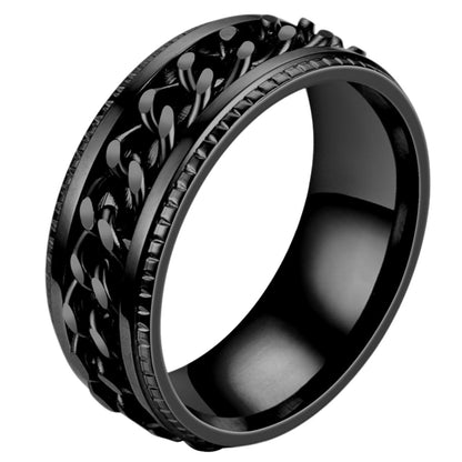 Anxiety Ring (ketting) Grijs-Grijs